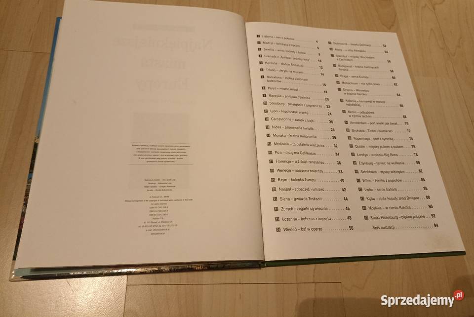 Ewa i Andrzej Kropiwniccy Najpiękniejsze Miasta Poradniki, albumy i reportaże małopolskie Kraków