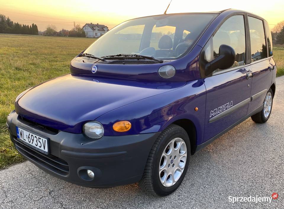 Fiat Multipla 16 Benzyna Salon Polska Fajny Stan Wieliszew