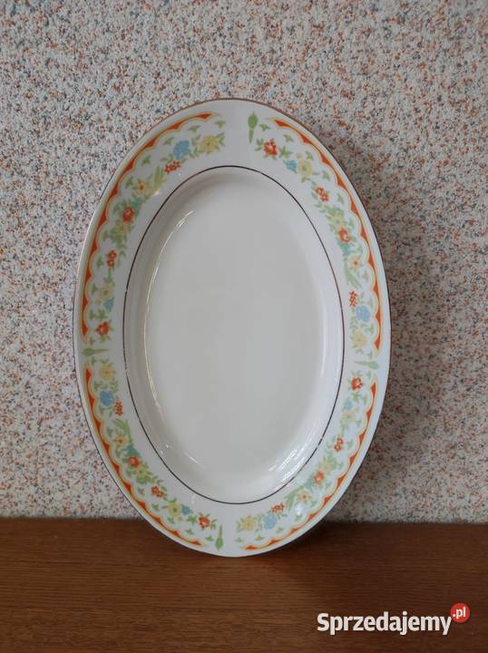 stara patera półmisek Karolina porcelanowy Talerze i talerzyki Kielce