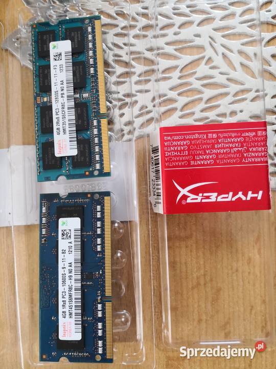 pamiec ram DDR3 Hynix 4GB 2Rx8 PC3 128001111F3 Głubczyce