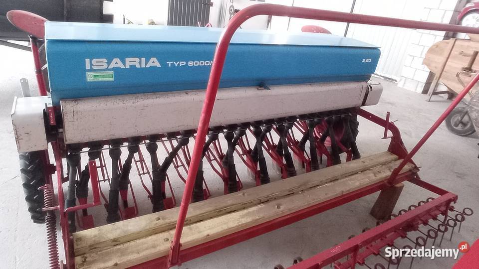 Siewnik zbożowy Isaria 6000S 25m drobny wysiew Rzeczniów