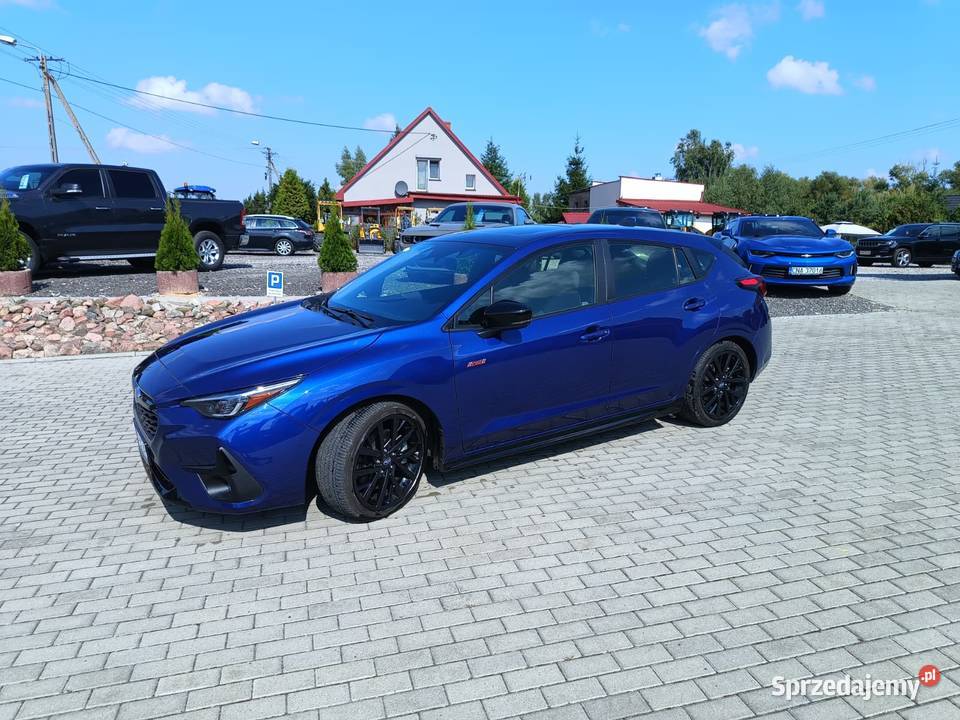 Subaru Impreza VI 25 RS 182 4x4 2023 r mały Rok produkcji 2023 sprzedam