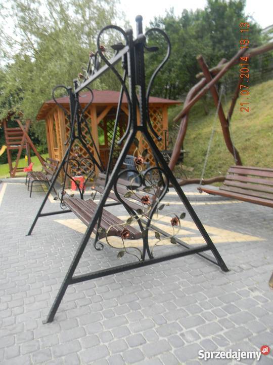 Huśtawka ogrodowa kuta czarny Nowy Sącz