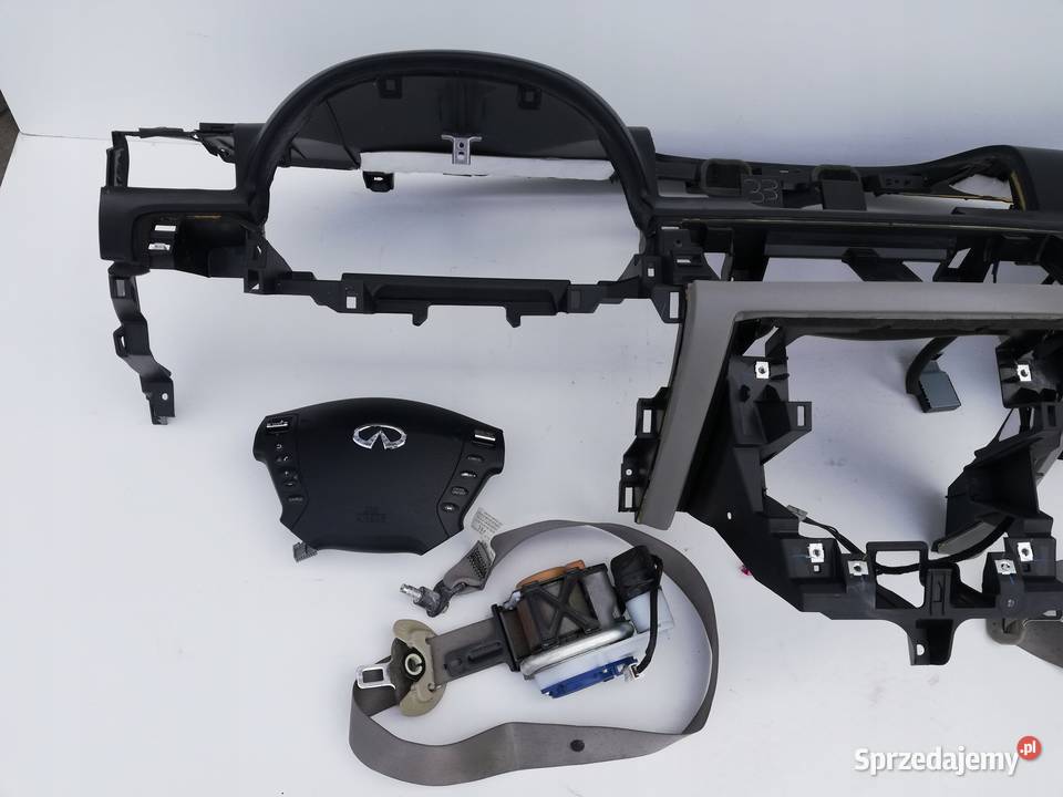 DESKA PODUSZKA AIRBAG KOMPLET INFINITI M35X 0510 Nowy Tomyśl