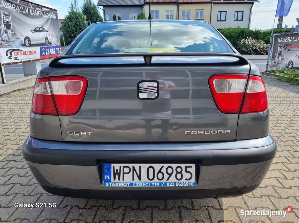SEAT Cordoba II 6L 14 MPI 60 polski salon długie centralny zamek Płońsk