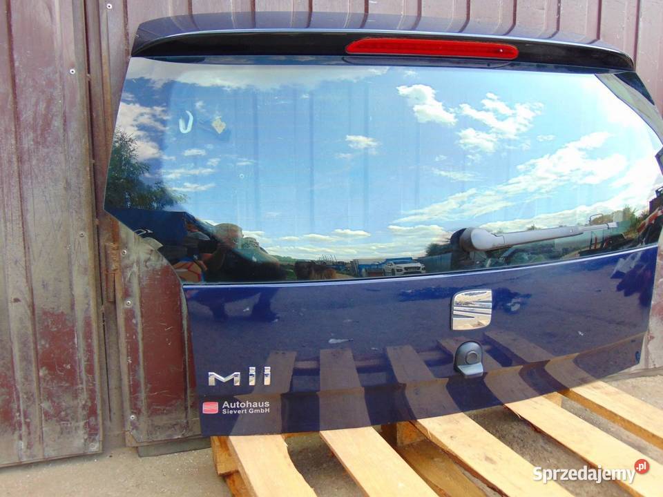 KLAPA TYLNA SZYBA SEAT Mii GRANATOWA sprzedam