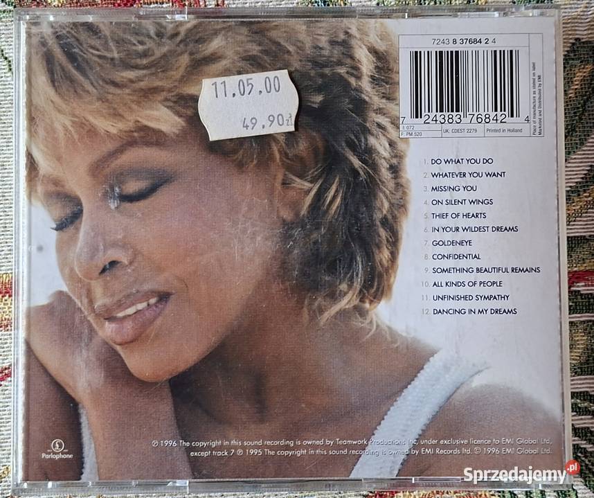 Tina Wildest Dreams CD małopolskie Kraków