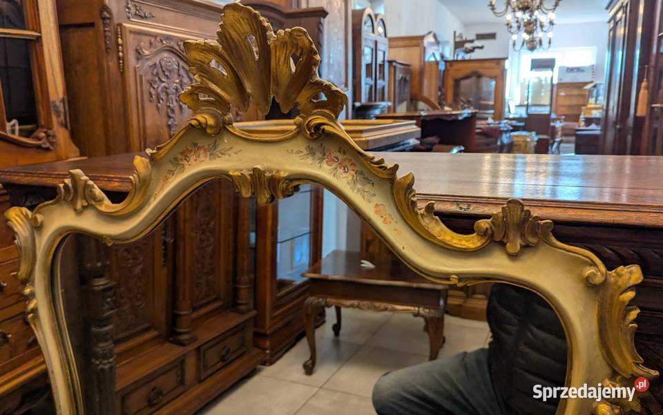 piękne włoskie lustro neobarokowesklep Dąbrowa Dąbrowa Górnicza