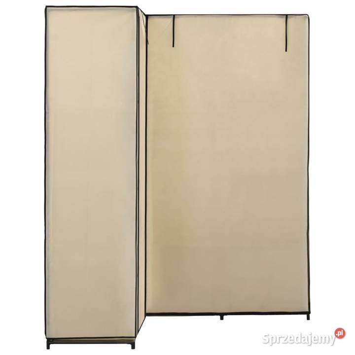 vidaXL Szafa narożna kremowa 130 x 87 x 169 Warszawa