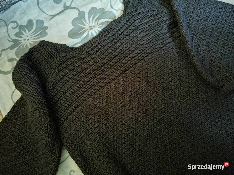 LOOK sweter sweterek Porządny splot Balonowe