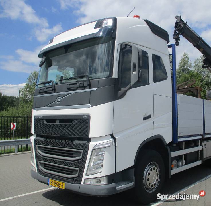 Volvo FH 8x4 skrzynia z dzwigiem do budowlanki 500KM Warszawa sprzedam