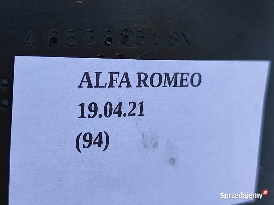 NADKOLE PRZEDNIE LEWE ALFA ROMEO 147 937 3D wielkopolskie