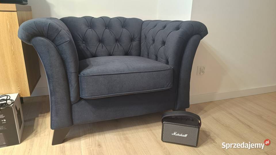 Nowy fotel chesterfield Agata meble do kompletu Koszalin