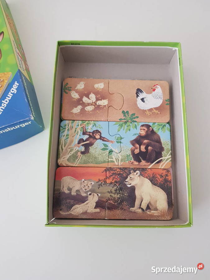 Ravensburger Puzzelki puzzle Zwierzątka Warszawa