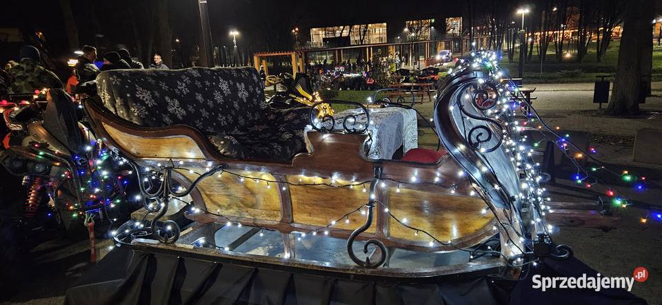 Sanie konne do sesji zdjeciowej Miechów sprzedam