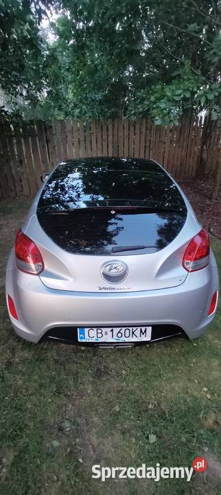 Hyundai Veloster uszkodzony przód prawy bok pali gniazdo USB Bydgoszcz