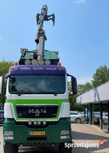 Man TGS Wywrotka 6x6 z dzwigiem bordnatic Warszawa