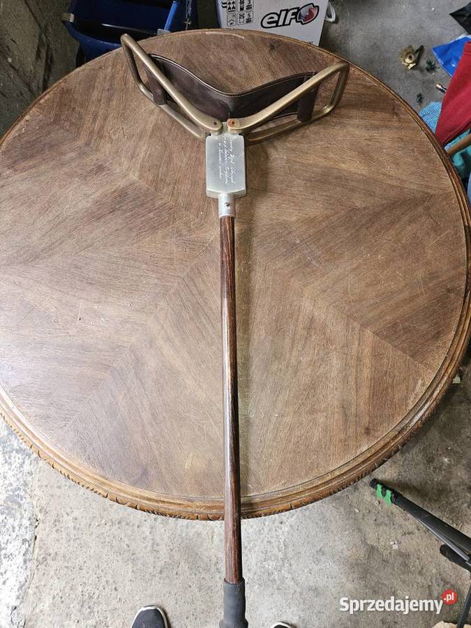 Siodełko przenośne pamiątka generale Krepskim Poznań