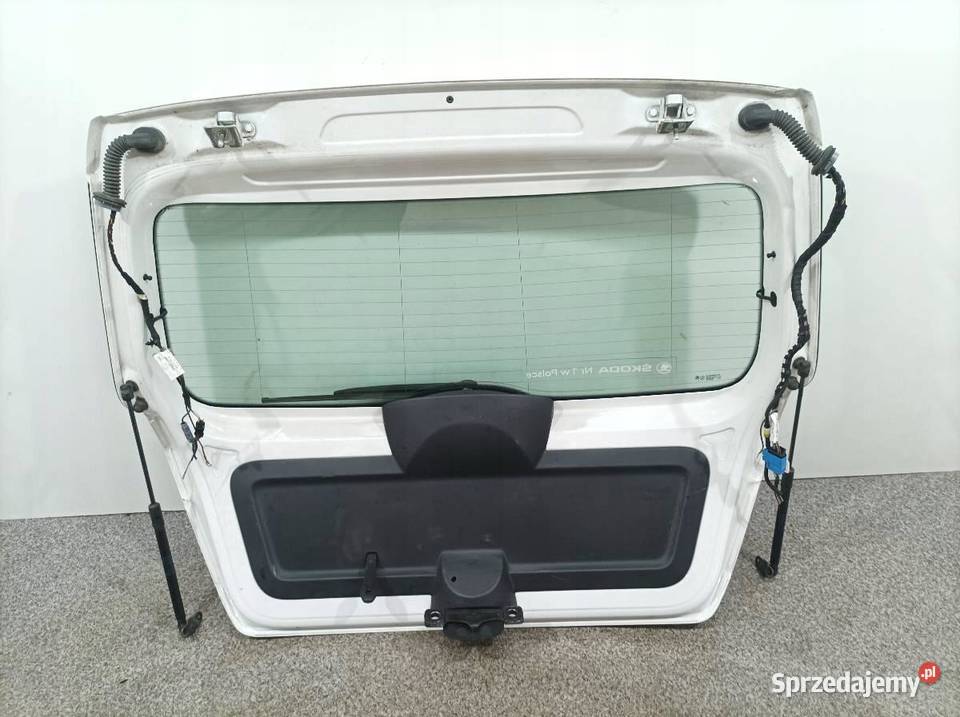 KLAPA TYŁ 5D HB LF9E KOMPLETNA KAMERKA Skoda Rok produkcji 2019