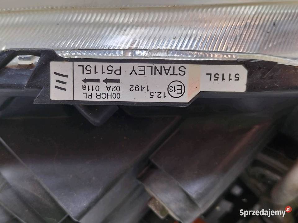 LAMPA PRZÓD LEWA EU Mazda 5 I 20052010 Lampy przednie