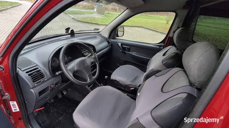 Citroen Berlingo 20 HDI 90 Furgon Bagażnik diesel Jasło