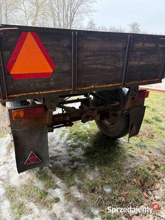 Przyczepa rolnicza Autosan nieuszkodzony Julianpol sprzedam