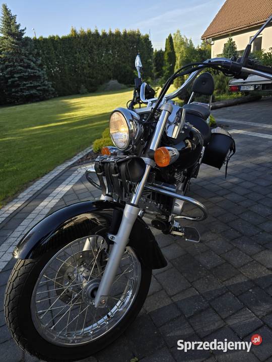 Motocykl Honda Shadow Chybie