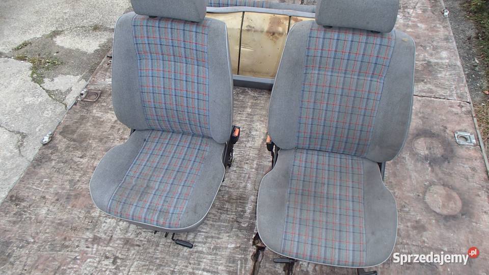 VW Golf II Fotele kanapa boczki MK2 II osobowe śląskie Katowice sprzedam