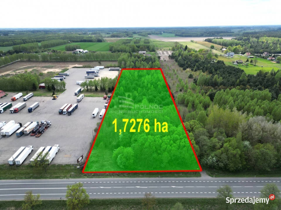 Działka przemysłowa Horbów Kolonia 17276 ha Horbów-Kolonia sprzedam