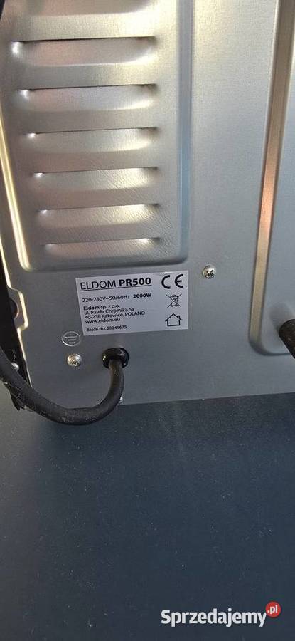 Piekarnik elektryczny Eldom pr500 Kuchenki i piekarniki Kasina Wielka