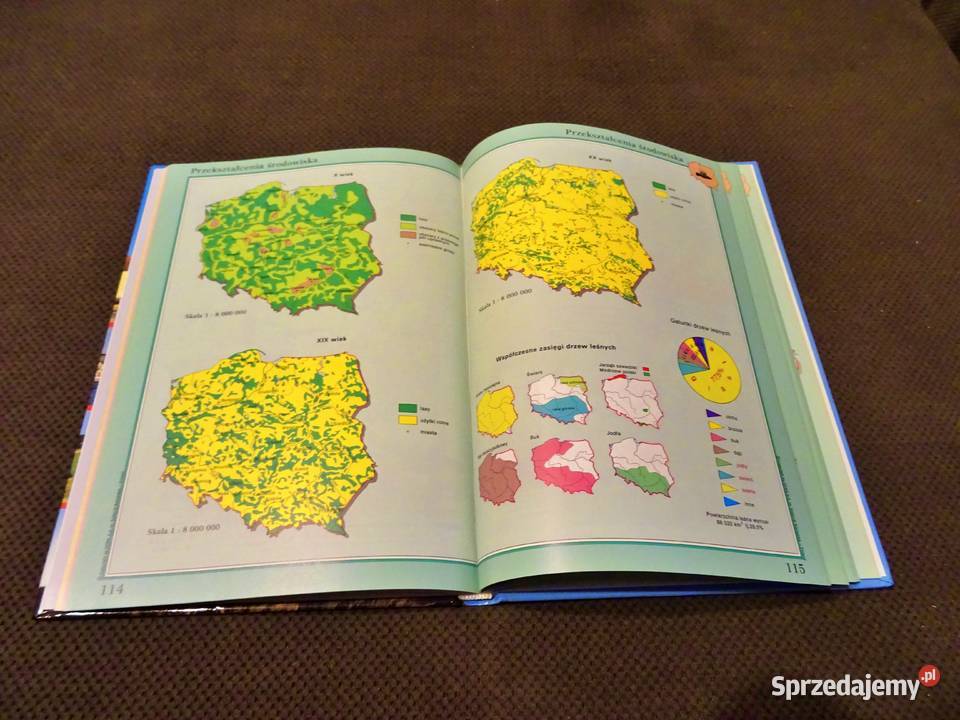 Podręczny atlas Polski Leszek Glinka Ewa sprzedam