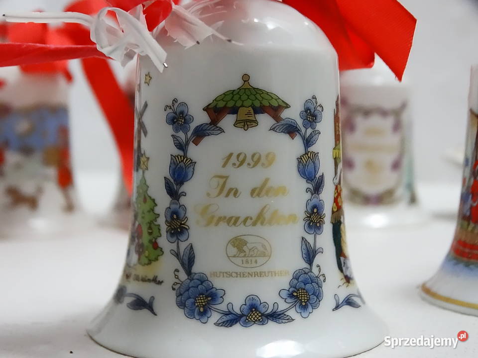 Dzwonki Porcelanowe Choinkowe Hutschenreuther Biłgoraj