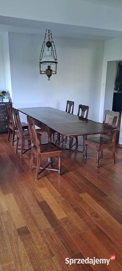 Stary antyczny stół i krzesła Bielsko-Biała