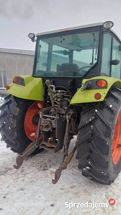Claas Axos 320 z ładowaczem czołowym Faucheux Siedlce