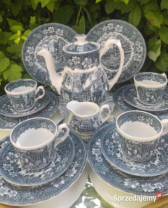 ROYAL TUDOR WARE STATFORSHIRE BLUE
OLD ENGLAND łódzkie Pabianice