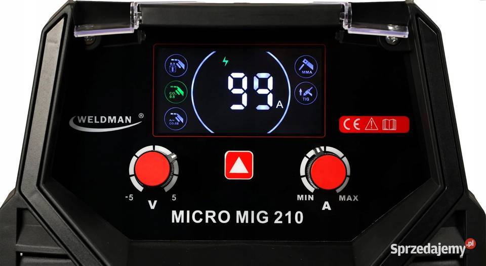 Spawarka Migomat Weldman Micro MIG 210 Synergia