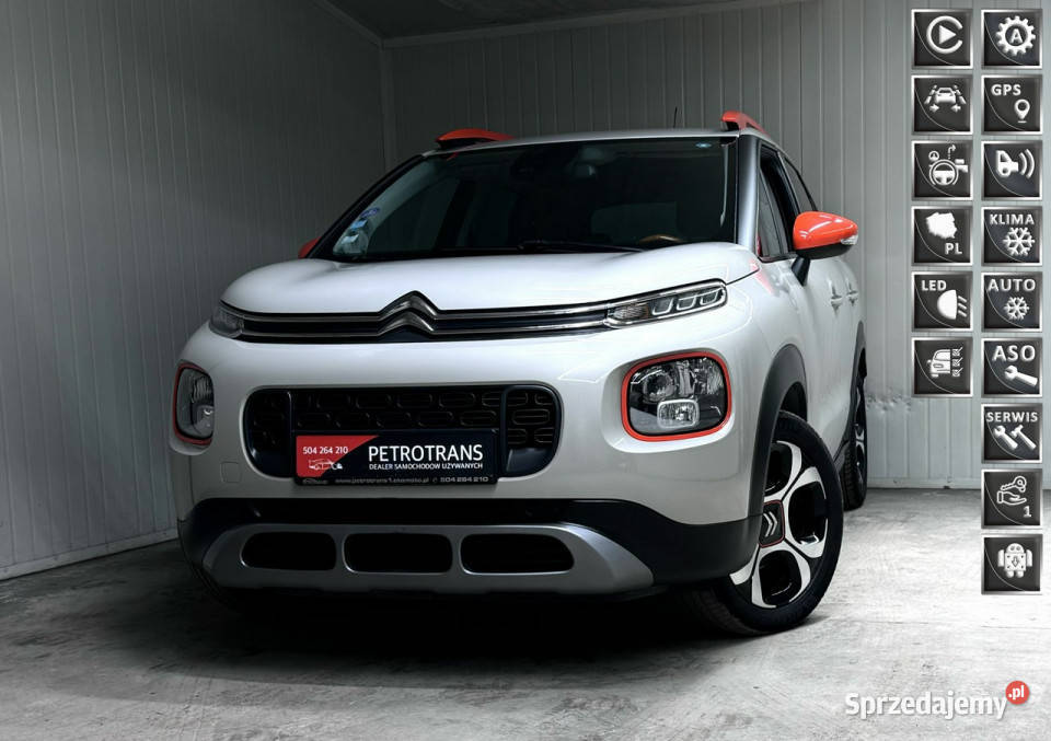 Citroen C3 Aircross 1.2 / 110KM LED Automat Nawigacja Skóra Head Up Asyste…