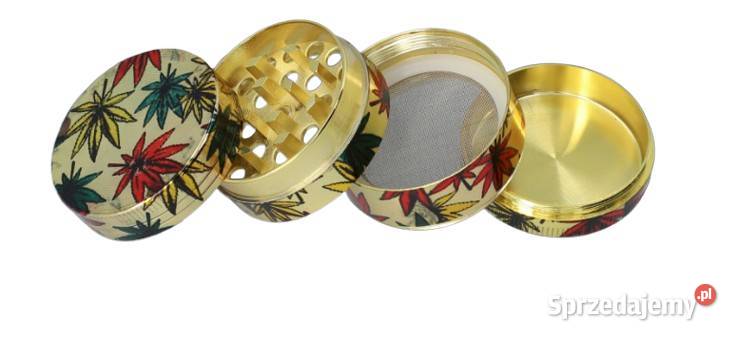 Crusher do Tytoniu Złoty z Czerwonymi Zielonymi Ostrowy nad Okszą