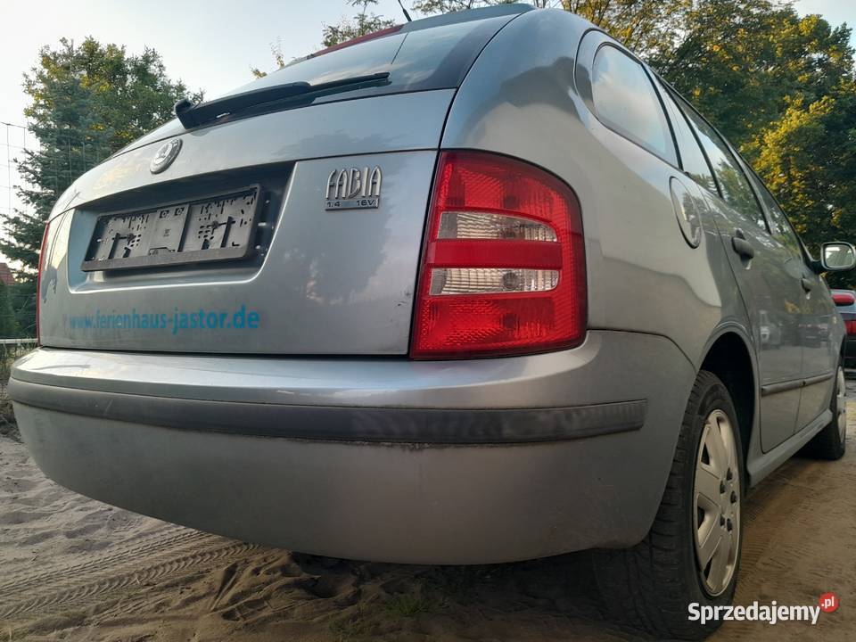 Skoda Fabia 14 benzyna 90 2002r Kombi z de klima 4/5 wielkopolskie Wronki