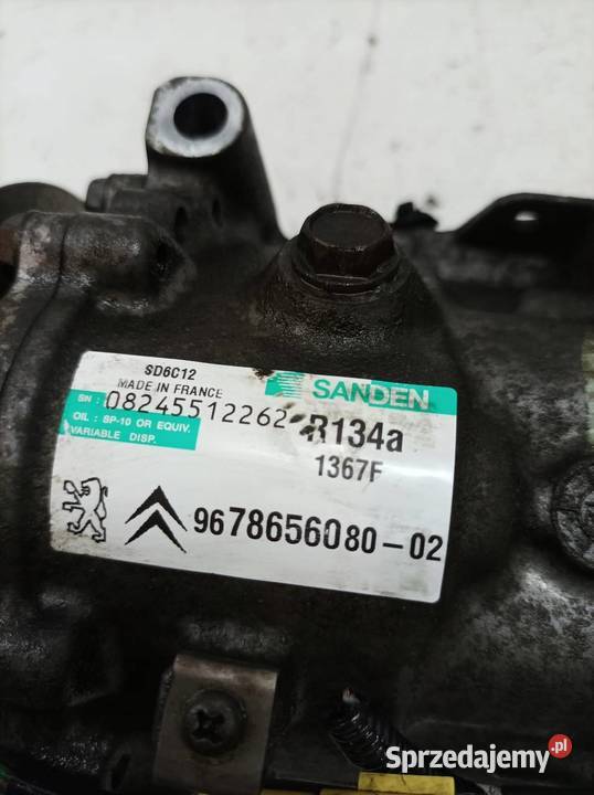 SPRĘŻARKA KLIMATYZACJI 9678656080 16 VTI THP