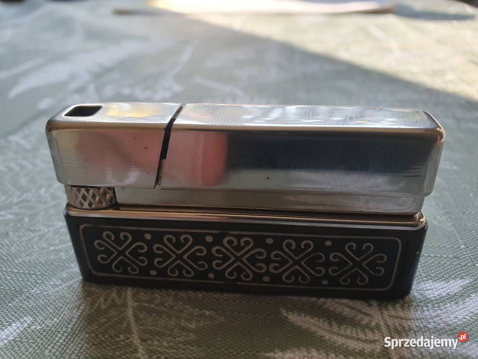 Stara retro zapalniczka gazowa vintage PRL Pozostałe Solnica