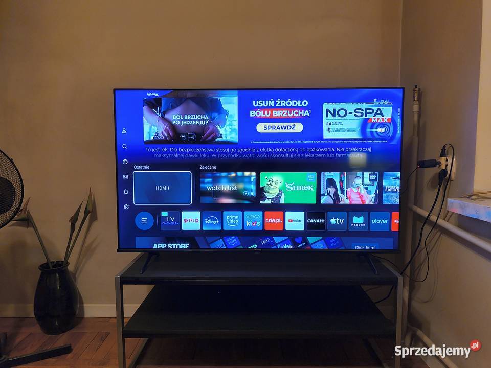 TV Hisense 55 Qled Na gwarancji Kętrzyn