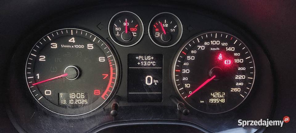 Audi A3 8P 2008r 14Pb 125 BiXenon Led Grzane klimatyzacja Koszalin