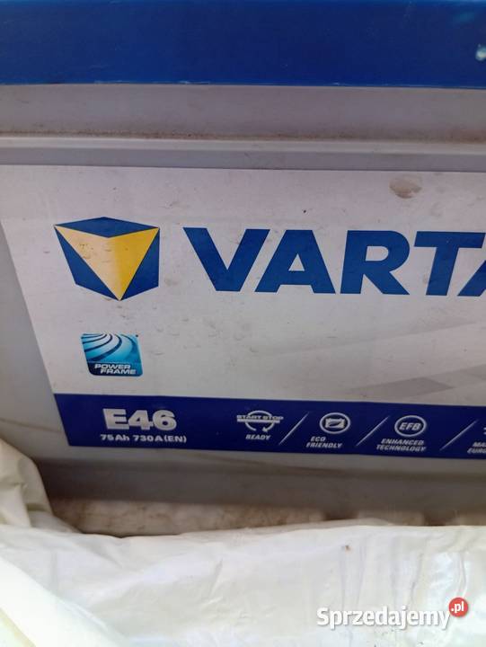 Akumulator 12V 75Ah 730A VARTA małopolskie Kraków