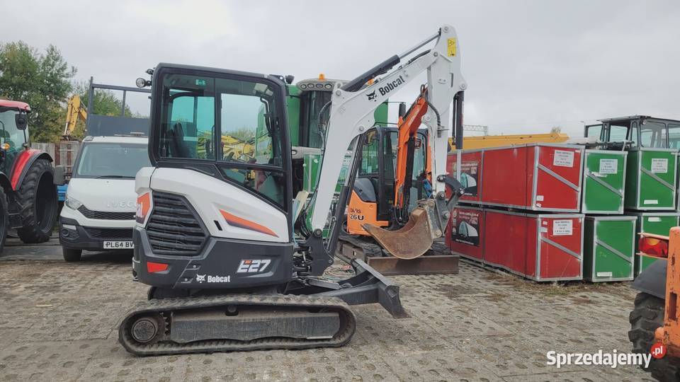 Koparka Bobcat E27 Zadbana 2024 r 25 Zaklików