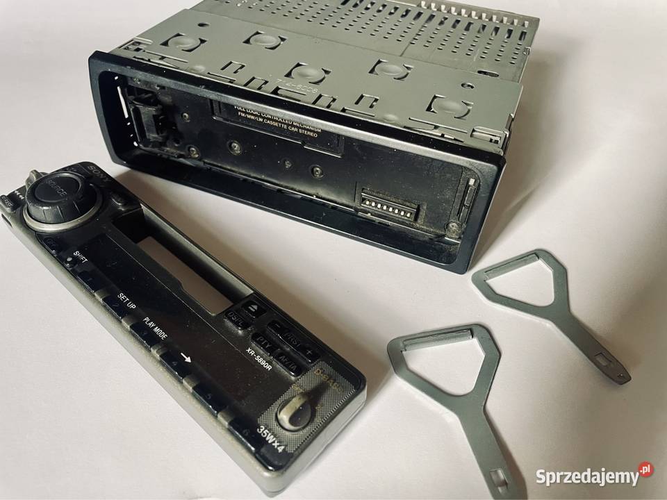 Retro Stare Radio samochodowe SONY XR5890R na zdejmowany panel Gdańsk