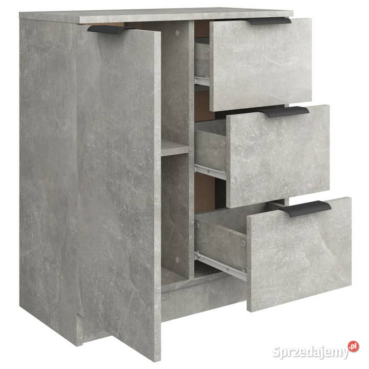 Szafka szarość betonu 60x30x70 materiał Warszawa