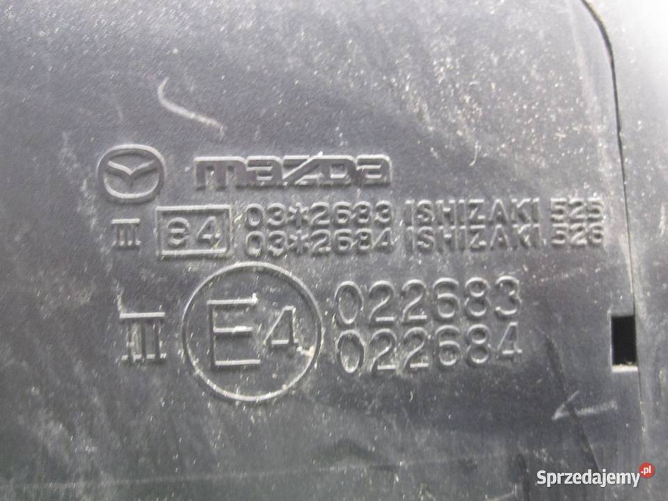 MAZDA 6 II GH 07r lusterko lewe 022684 7 PIN