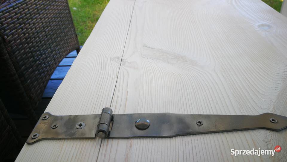 Skrzynia rustykalna siedziskokufer ławka biała 40cm Radków