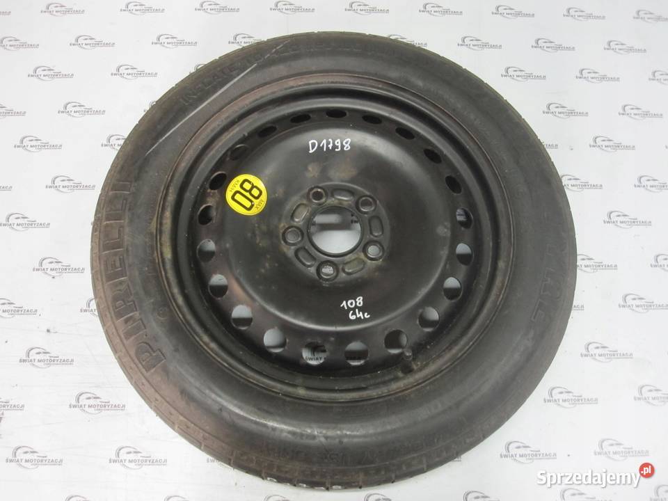 FORD VOLVO koło dojazdowe 1258516 99M 5x108